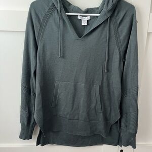 Athleta Dark Teal V-Neck Sweater